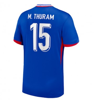 Francia Marcus Thuram #15 Primera Equipación Eurocopa 2024 Manga Corta